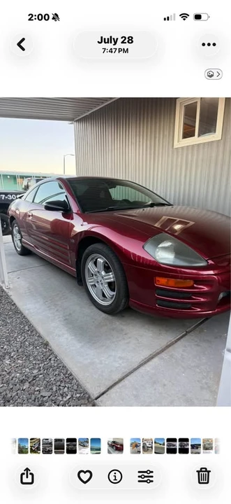 2000 Mitsubishi Eclipse 3rd Gen - Image 2 of 12