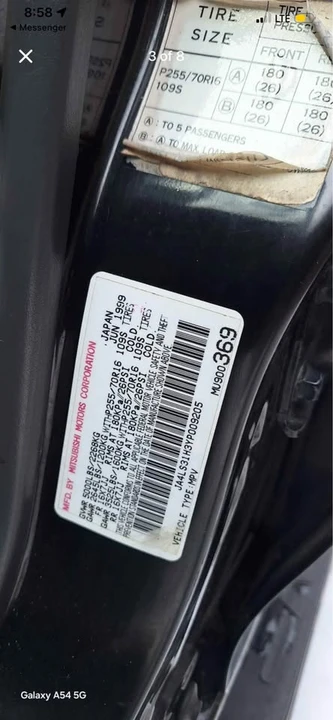 2000 Mitsubishi Pajero/Montero - Image 4 of 10