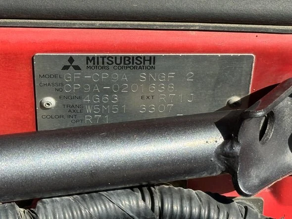 2000 Mitsubishi Lancer Evolution VI 6th Gen - Image 20 of 20