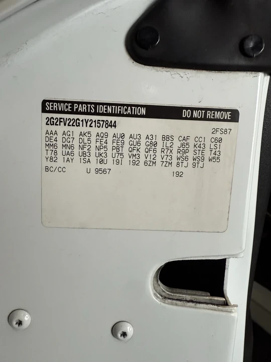 2000 Pontiac Firebird Trans Am 4th Gen - Image 20 of 21