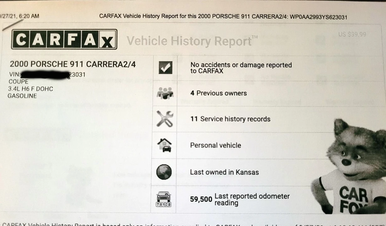 2000 Porsche 996 Carrera - Image 21 of 21