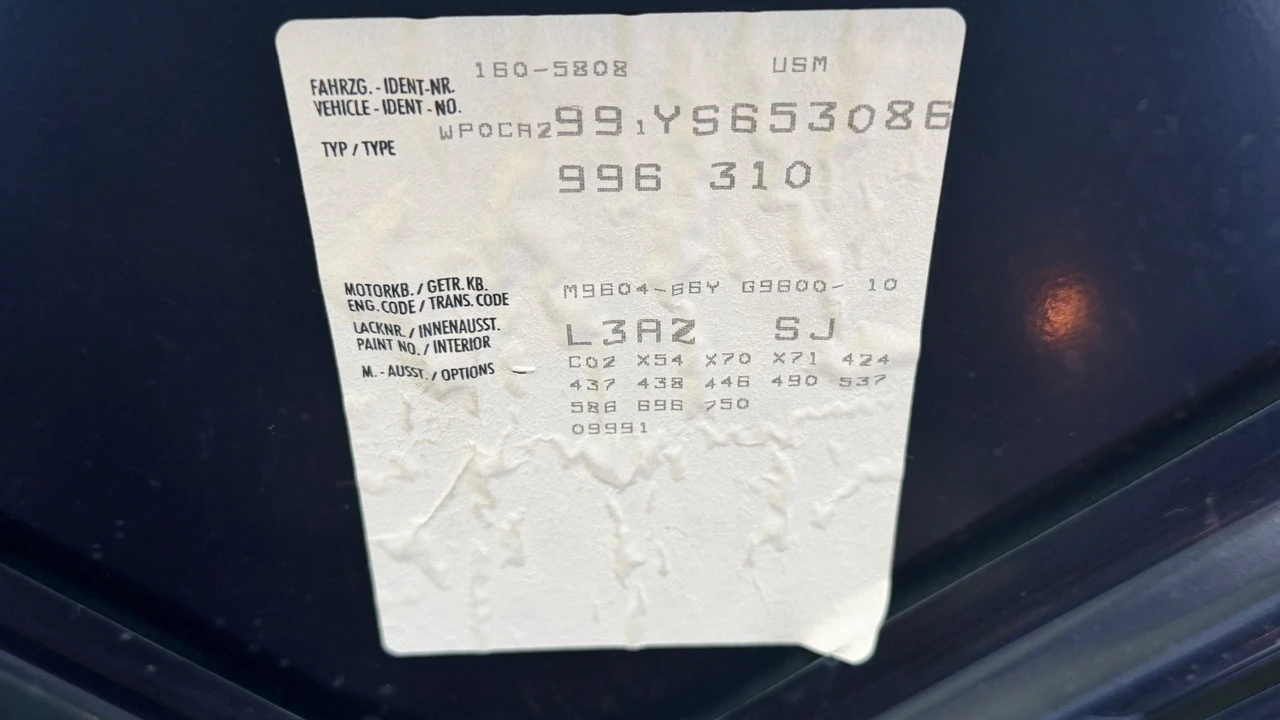 2000 Porsche 996 Carrera - Image 14 of 31