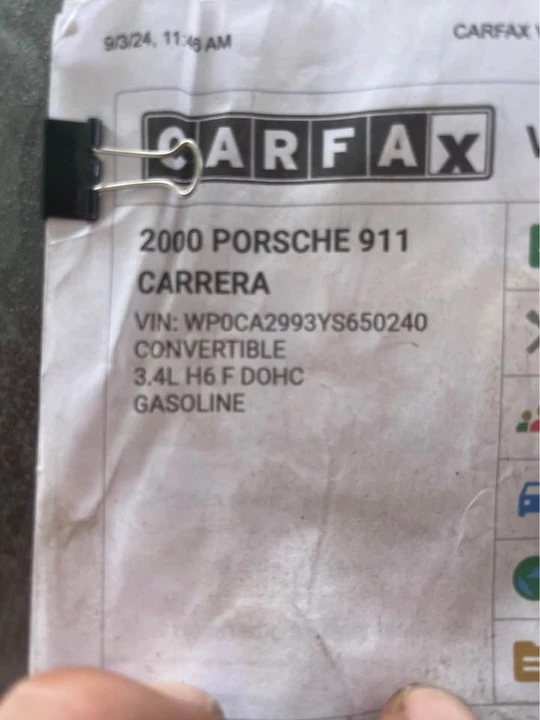 2000 Porsche 996 Carrera 4 - Image 20 of 20
