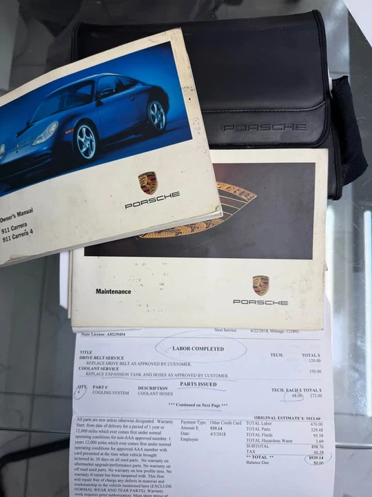 2000 Porsche 996 Carrera 4 - Image 12 of 12