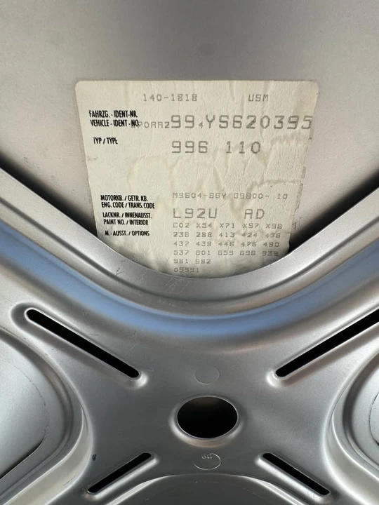 2000 Porsche 996 Carrera - Image 7 of 18