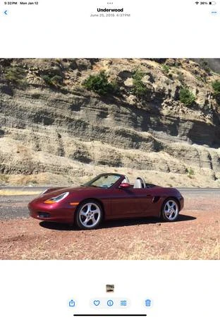 2000 Porsche 986 Boxster - Image 7 of 7