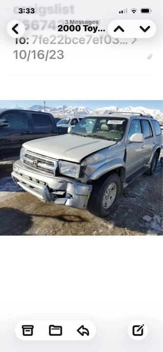 2000 Toyota 4Runner 3rd Gen - Image 8 of 8
