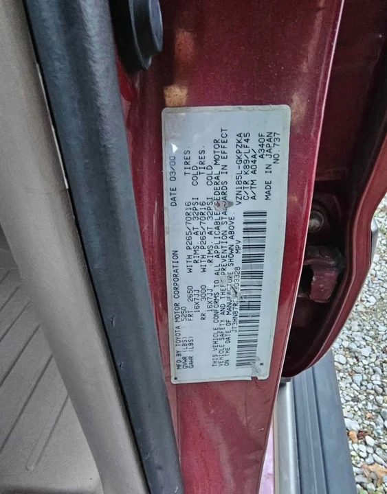 2000 Toyota 4Runner 3rd Gen - Image 6 of 10