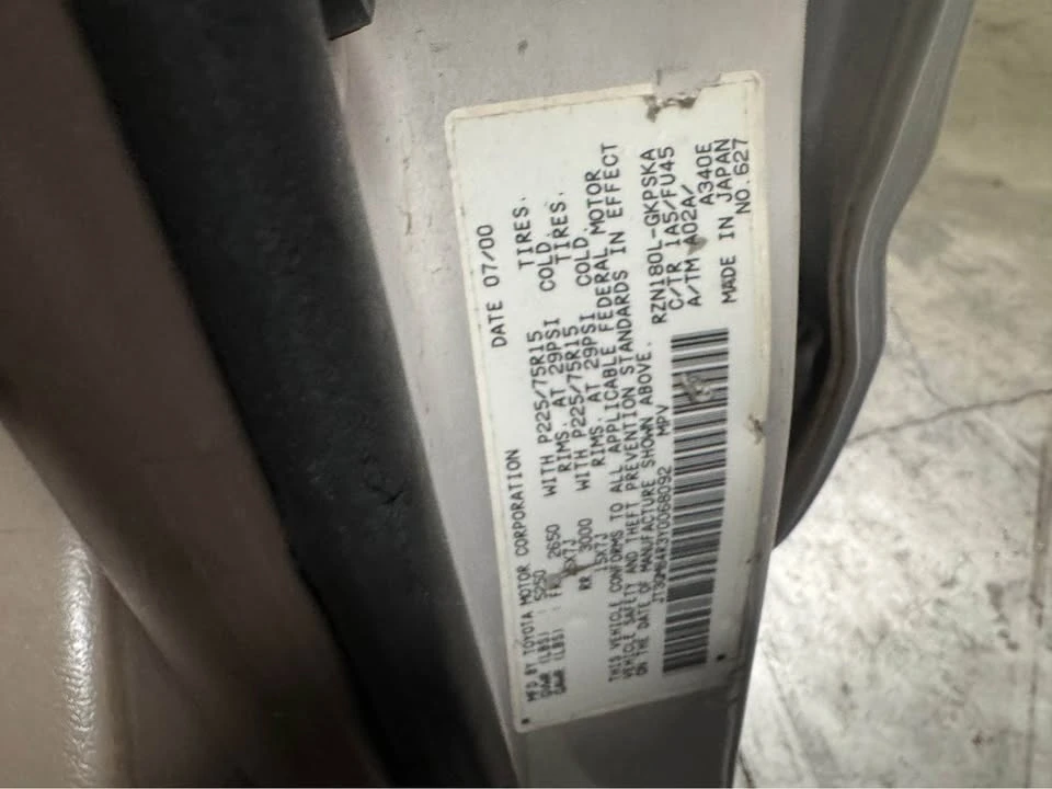 2000 Toyota 4Runner 3rd Gen - Image 2 of 8