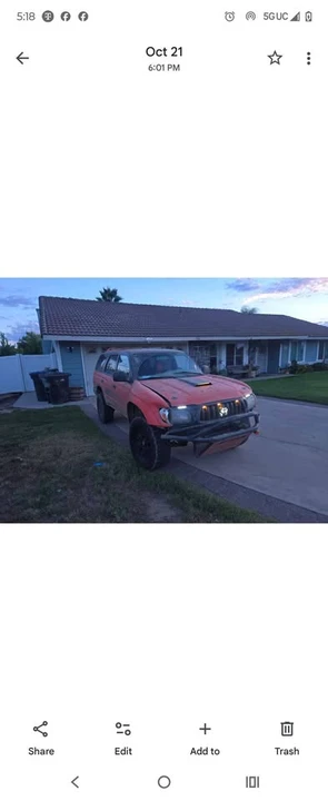 2000 Toyota 4Runner 3rd Gen - Image 9 of 12