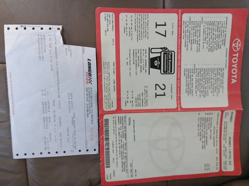 2000 Toyota 4Runner 3rd Gen - Image 7 of 20