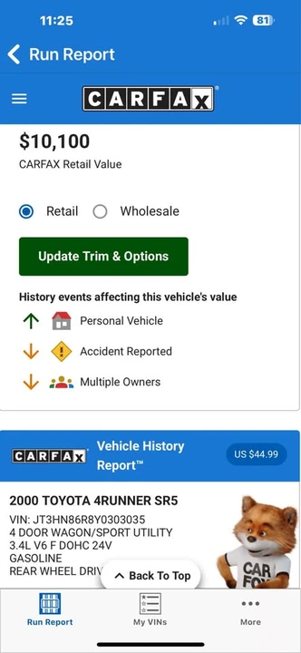 2000 Toyota 4Runner 3rd Gen - Image 15 of 15