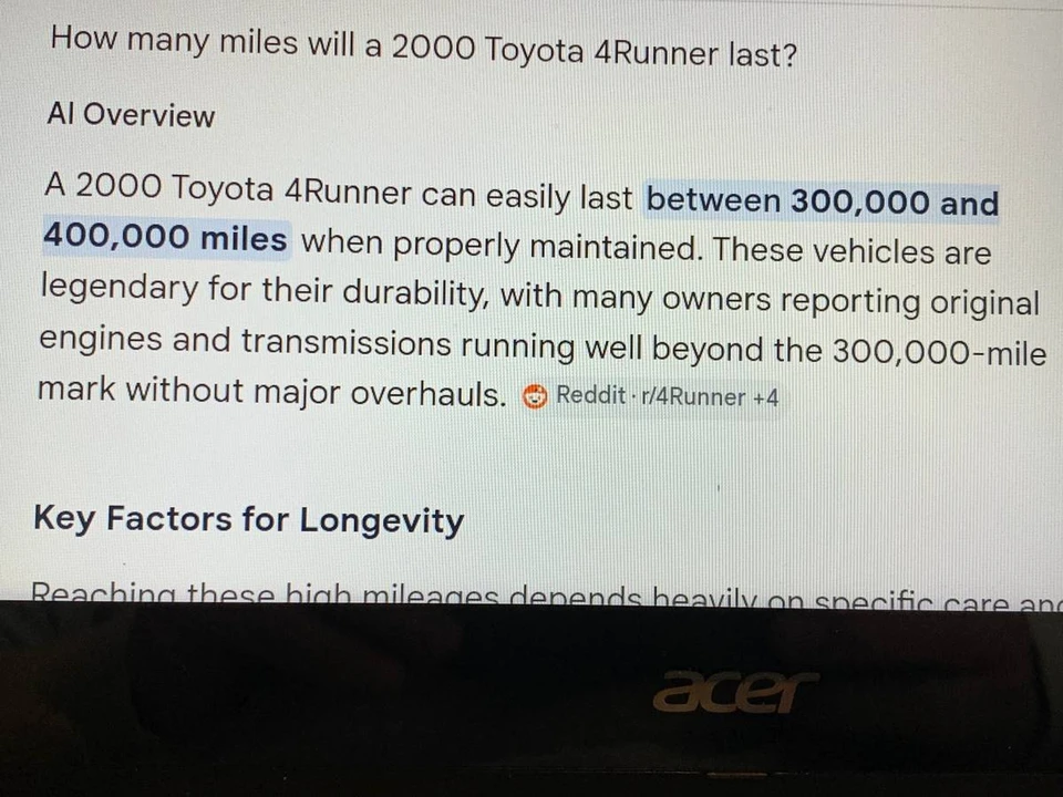 2000 Toyota 4Runner 3rd Gen - Image 23 of 24