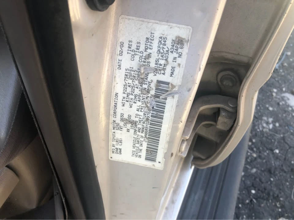 2000 Toyota 4Runner 3rd Gen - Image 3 of 11