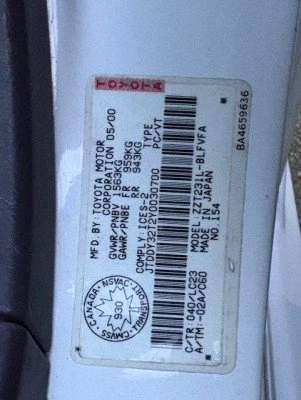 2000 Toyota Celica 7th Gen - Image 14 of 14