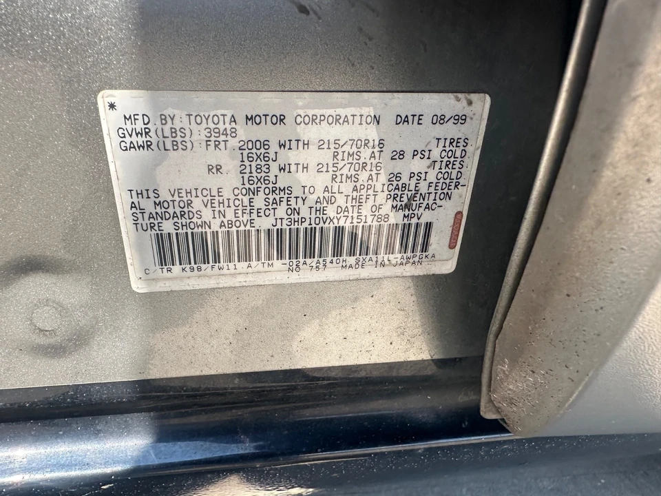 2000 Toyota RAV4 1st Gen - Image 23 of 31