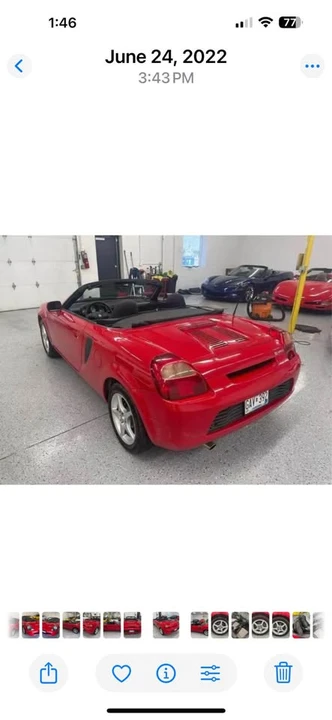 2000 Toyota MR2 Spyder/MR-S - Image 9 of 18