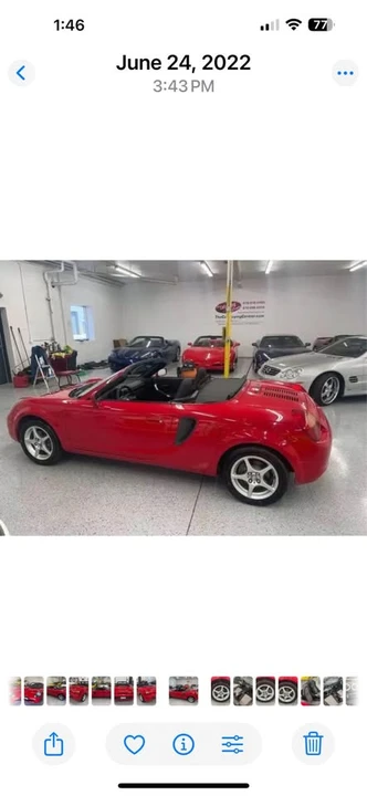 2000 Toyota MR2 Spyder/MR-S - Image 10 of 18