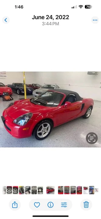 2000 Toyota MR2 Spyder/MR-S - Image 14 of 18