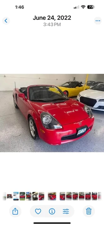 2000 Toyota MR2 Spyder/MR-S - Image 3 of 18