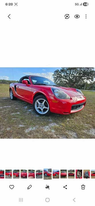 2000 Toyota MR2 Spyder/MR-S - Image 2 of 3