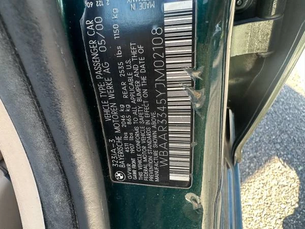 2000 BMW E46 3 Series - Image 13 of 14