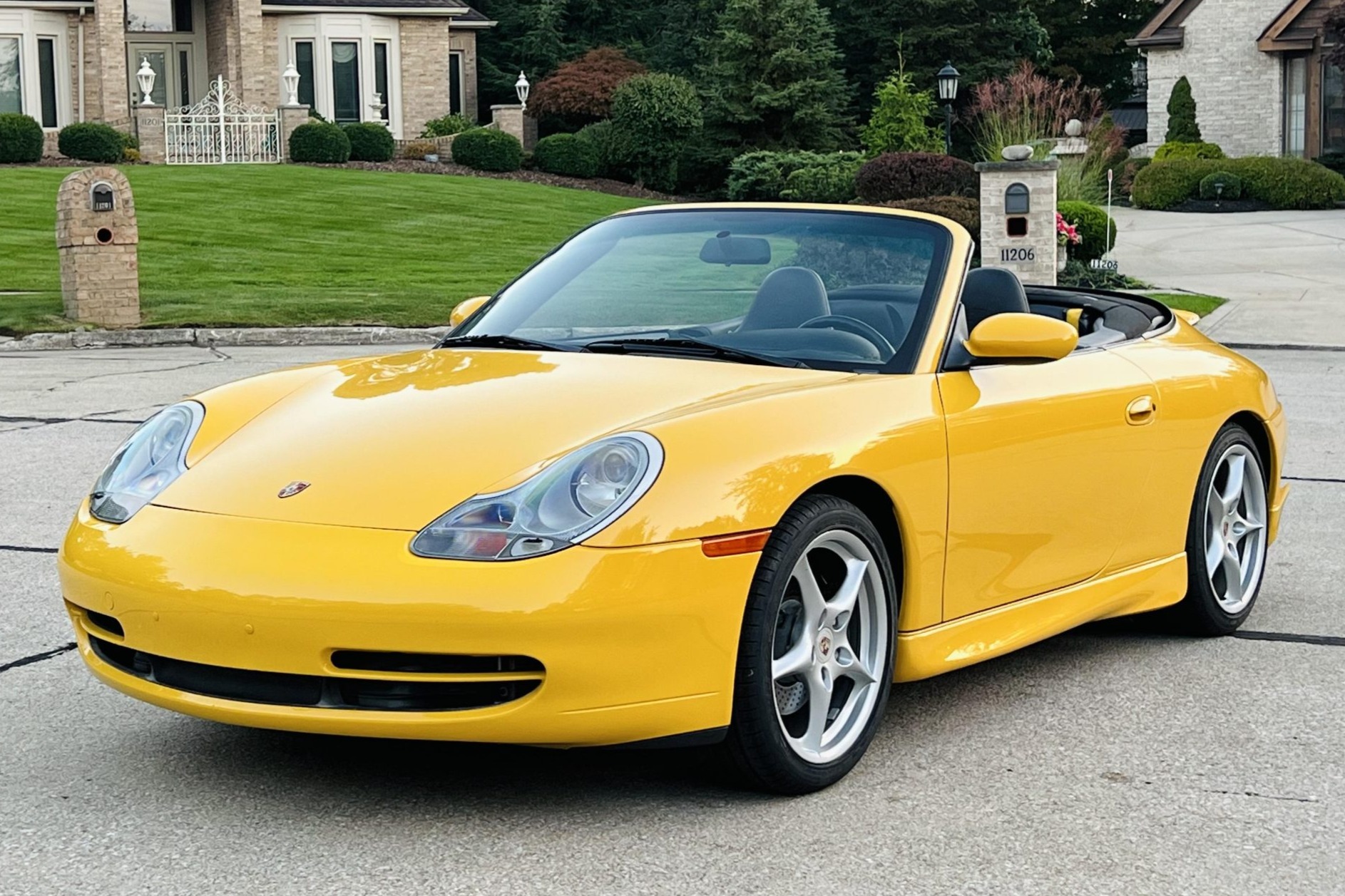 36k-Mile 2000 Porsche 911 Carrera Cabriolet 6-Speed