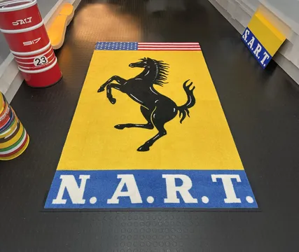 Ferrari N.A.R.T Showroom Dealer Mat