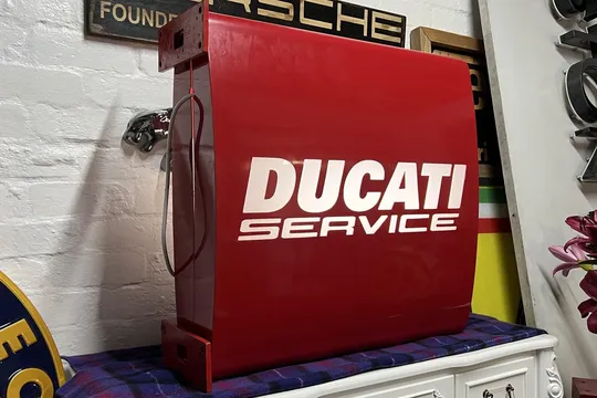 Ducati Service Illuminated Sign
