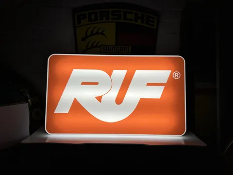 RUF Illuminated Promotional Sign