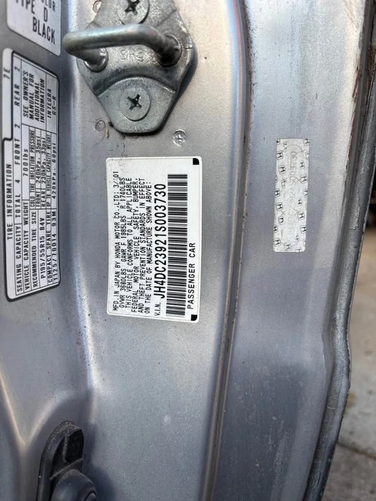 2001 Acura Integra 3rd Gen - Image 18 of 18