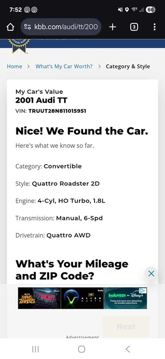 2001 Audi TT Mk1 - Image 13 of 13
