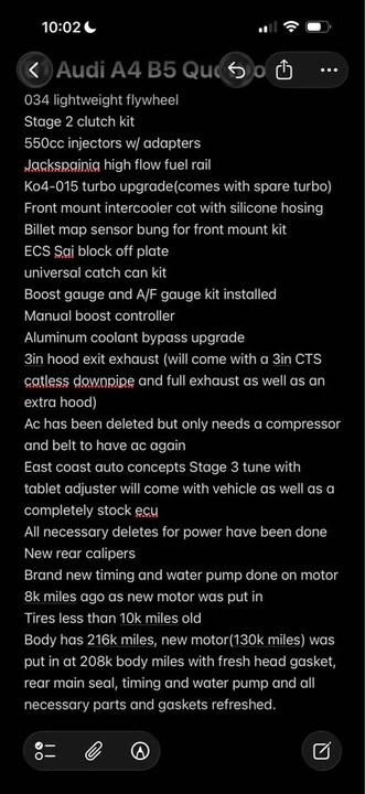 2001 Audi B5 A4 - Image 6 of 6