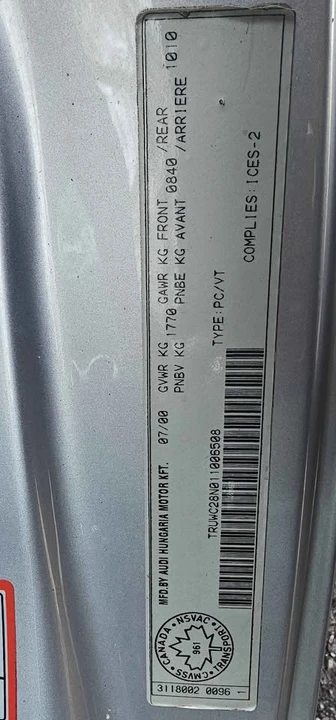 2001 Audi TT Mk1 - Image 18 of 18