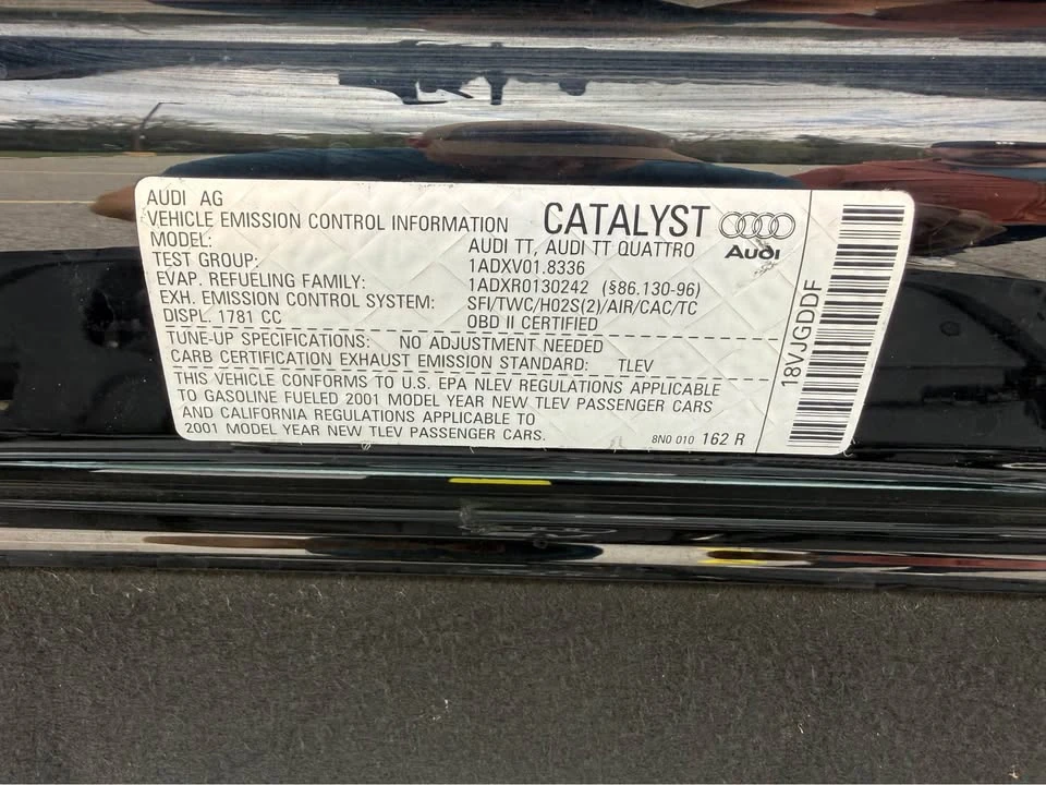 2001 Audi TT Mk1 - Image 10 of 20