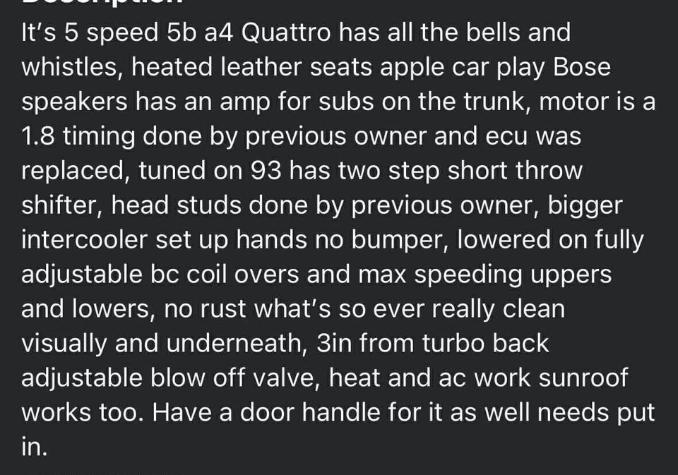 2001 Audi Allroad - Image 2 of 12