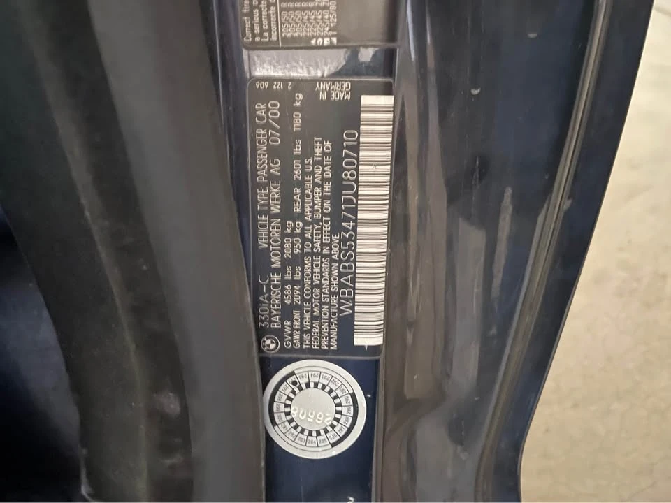 2001 BMW E46 330i & 330Ci - Image 8 of 8