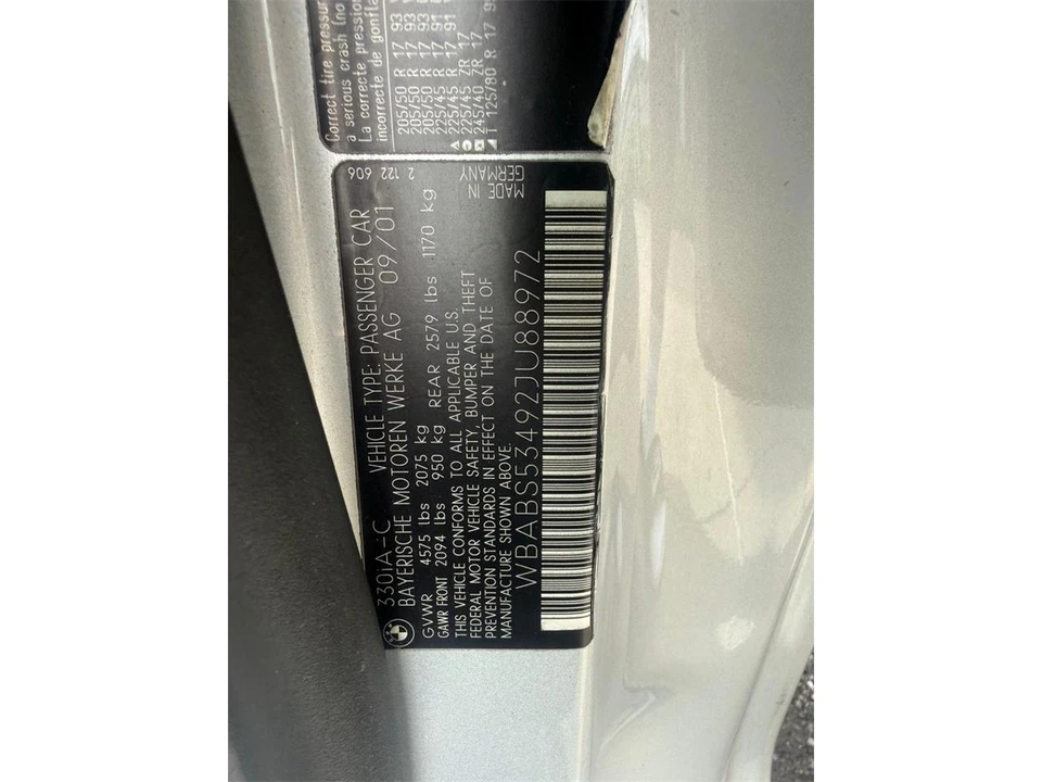 2001 BMW E46 330i & 330Ci - Image 13 of 13