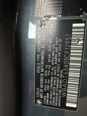 2001 BMW E39 5 Series - Image 17 of 17