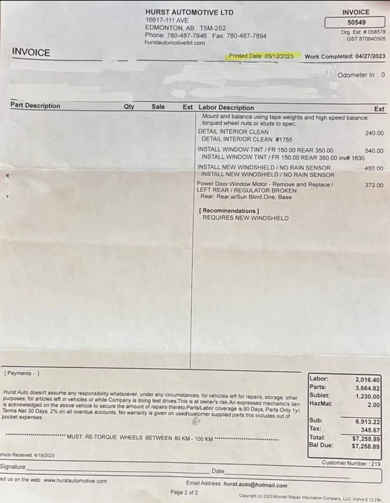 2001 BMW E38 7 Series - Image 12 of 12