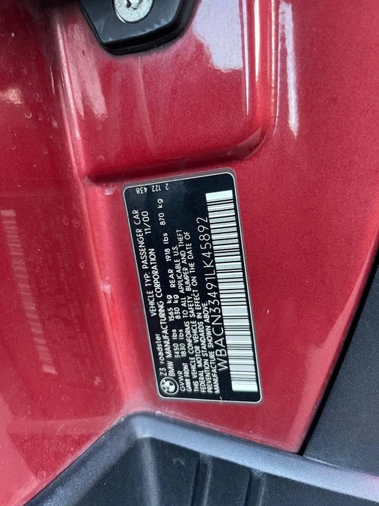 2001 BMW Z3 Roadster - Image 16 of 24