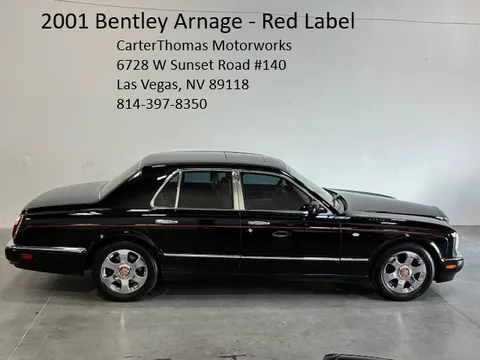 2001 Bentley Arnage Red Label