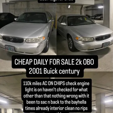 2001 Buick Century · Sedan 4D