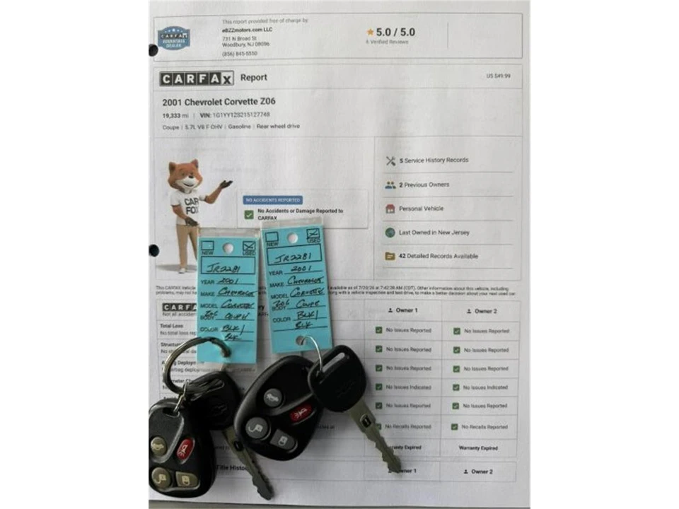 2001 Chevrolet Corvette C5 - Image 2 of 31