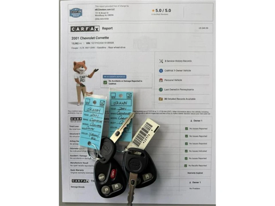 2001 Chevrolet Corvette C5 - Image 2 of 31