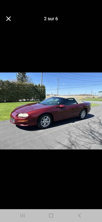 2001 Chevrolet Camaro 4th Gen - Image 2 of 7