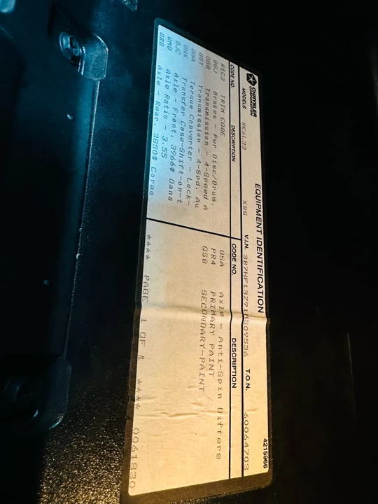 2001 Dodge Ram 2nd Gen - Image 18 of 18
