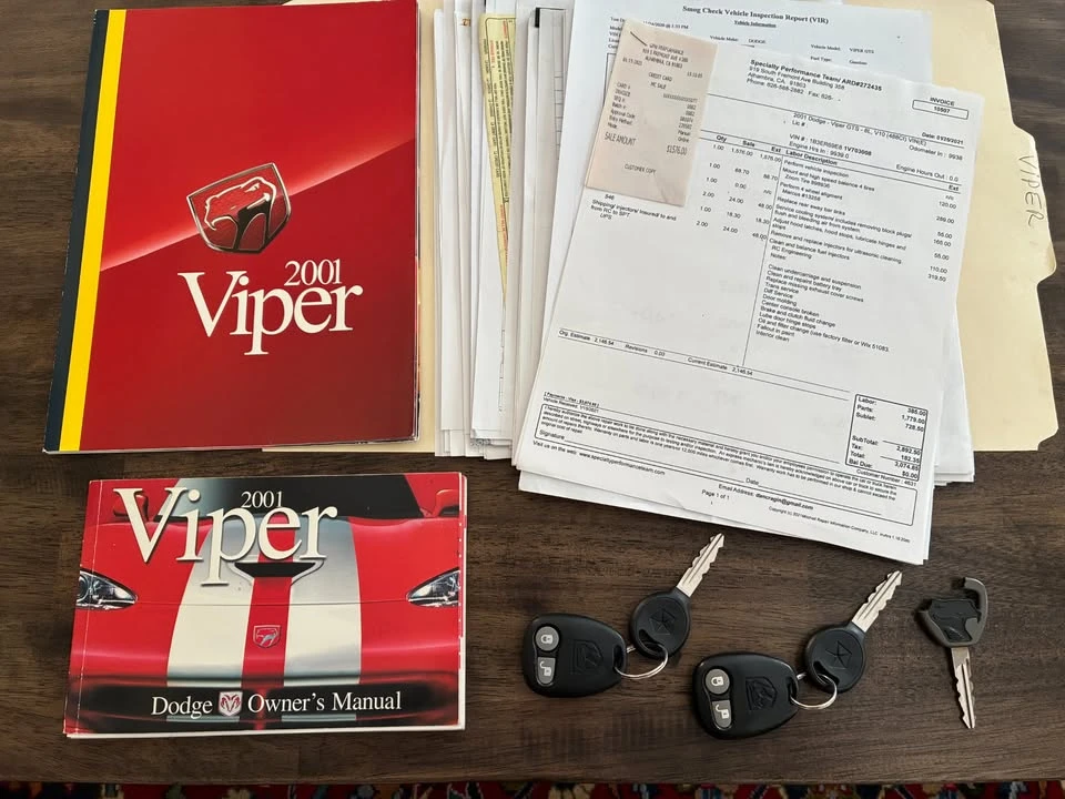 2001 Dodge Viper GTS 2nd Gen - Image 20 of 20