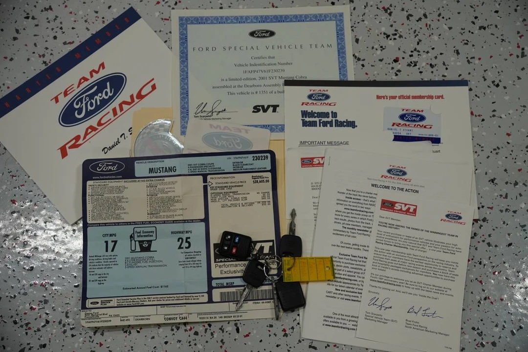 2001 Ford SN95 Mustang Cobra - Image 20 of 20