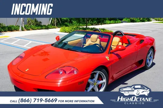 2001 Ferrari 360 Spider listing
